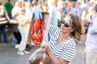 Lobsters aree a favorite auction item.