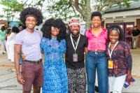 [l-r] Phillip Daniel, Imole Ladipo, Nnamdi Kanaga, Nene Nwoko, Janet Adebayo.