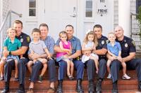 2021 - From left: Seth Harlow and Gunner, James Hagerty and William, Dustin Shaw and Lowen, Jeff LaBell and Lark, Tim Millerick and Julian.