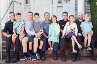 2025 - From left: Seth Harlow and Gunner, James Hagerty and William, Dustin Shaw and Lowen, Jeff LaBell and Lark, Tim Millerick and Julian.