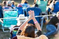 The audience gets into it watching Nanauwe.