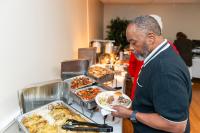 Guests chose between a wide array of island cuisine.